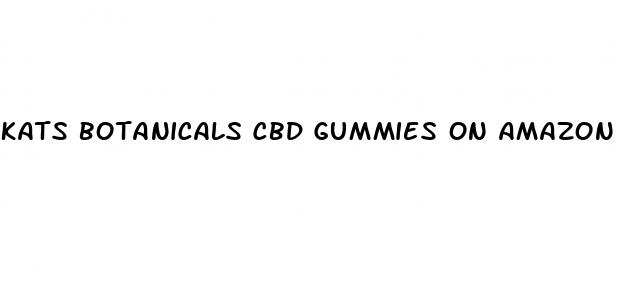 kats botanicals cbd gummies on amazon