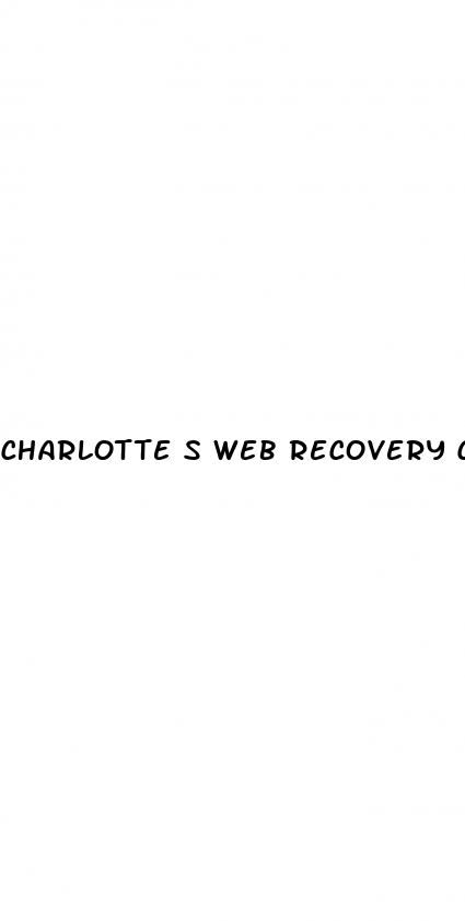 charlotte s web recovery cbd gummies