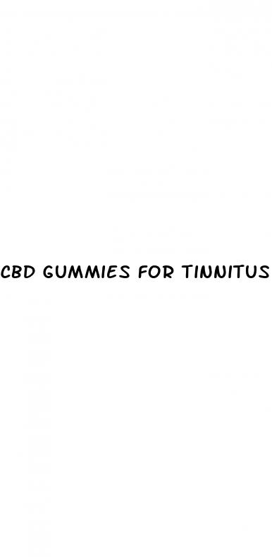 cbd gummies for tinnitus near me