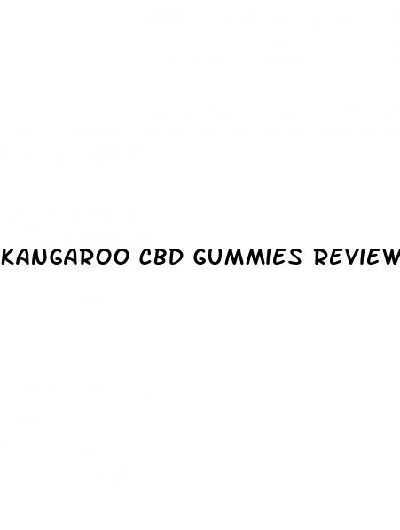kangaroo cbd gummies reviews