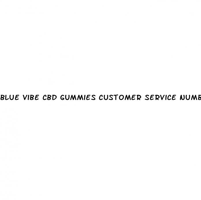 blue vibe cbd gummies customer service number