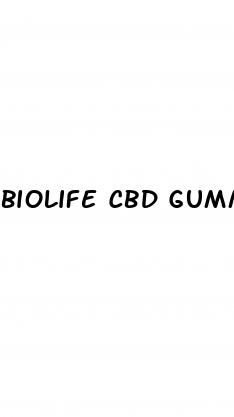biolife cbd gummies sex