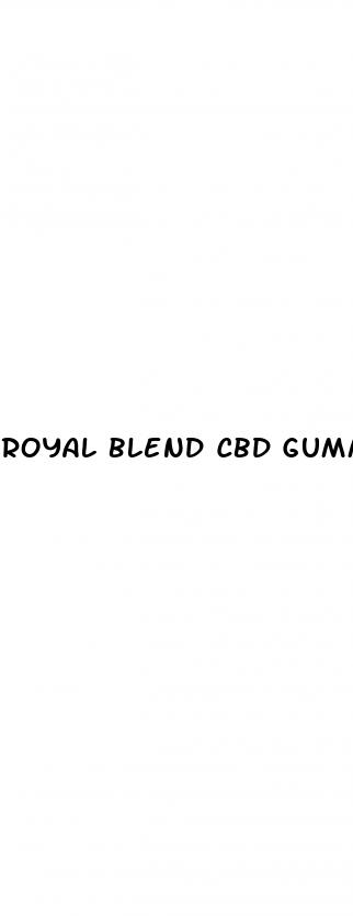 royal blend cbd gummies customer reviews