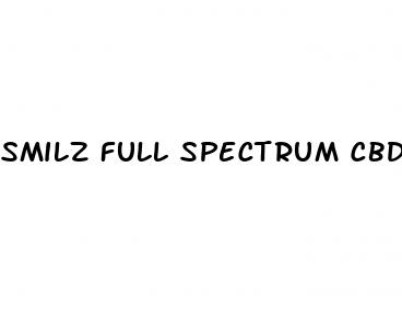smilz full spectrum cbd gummies