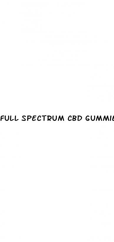 full spectrum cbd gummies amazon