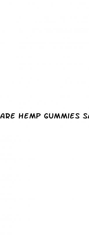 are hemp gummies same as cbd gummies