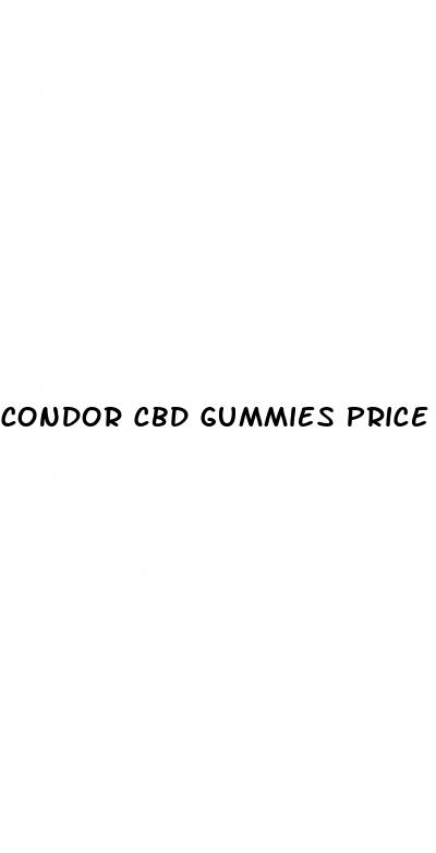 condor cbd gummies price