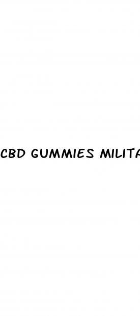 cbd gummies military discount