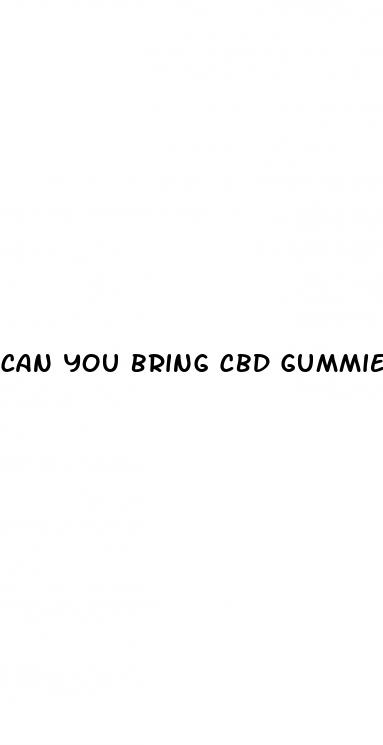 can you bring cbd gummies on a plane us