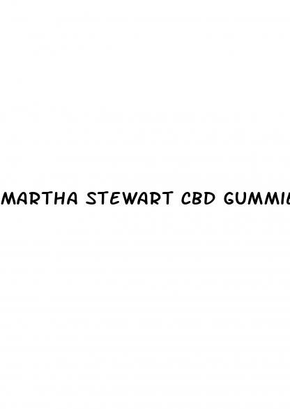 martha stewart cbd gummies