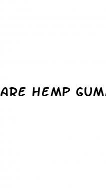 are hemp gummies and cbd gummies the same