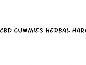 cbd gummies herbal harmony