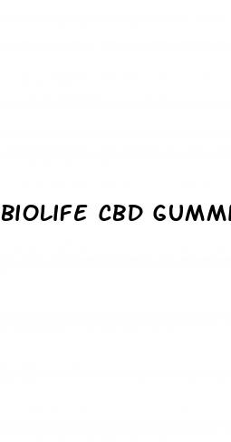 biolife cbd gummies scam