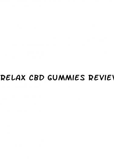 relax cbd gummies review