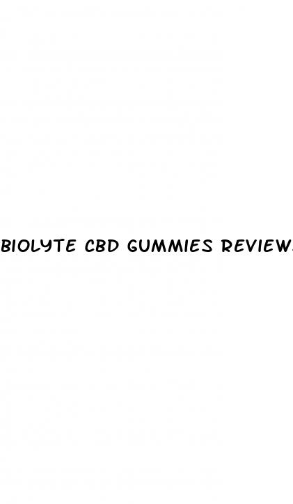 biolyte cbd gummies reviews
