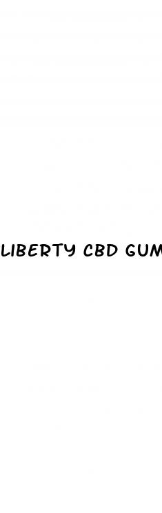 liberty cbd gummies with turmeric