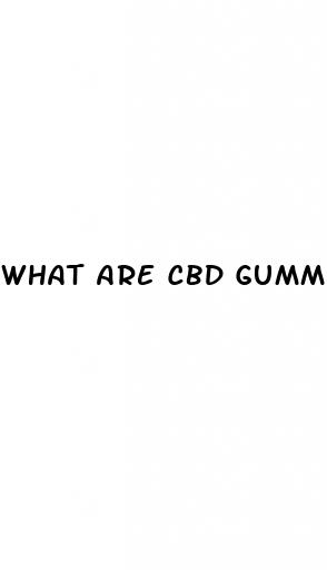 what are cbd gummies taken for