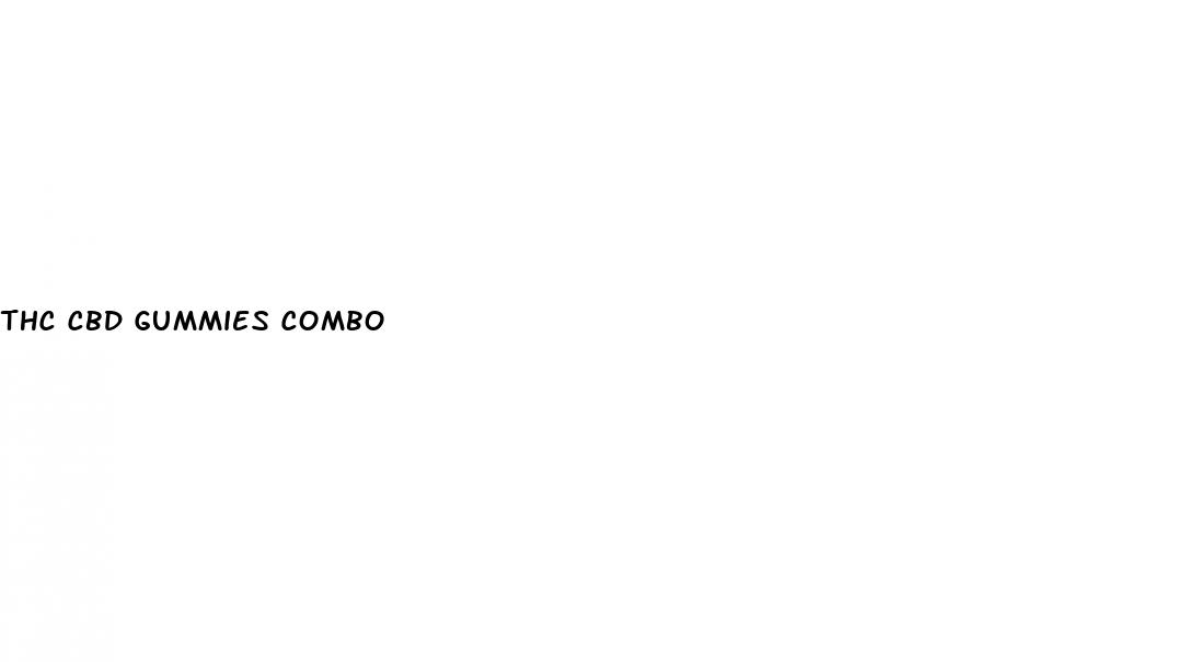 thc cbd gummies combo