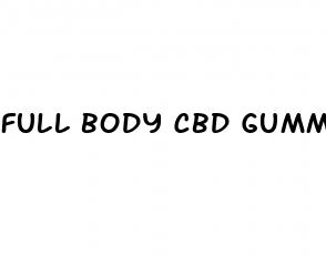 full body cbd gummies for ed reviews