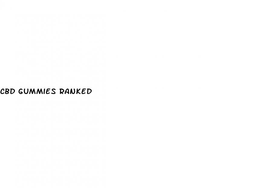 cbd gummies ranked