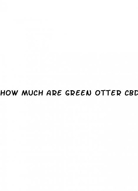 how much are green otter cbd gummies