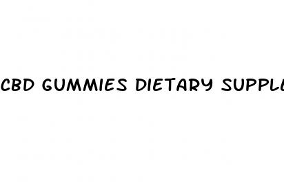 cbd gummies dietary supplements brighten hemp