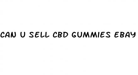 can u sell cbd gummies ebay