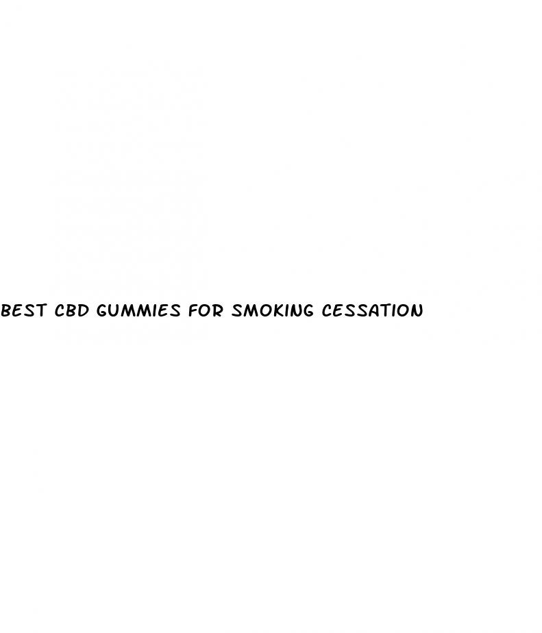best cbd gummies for smoking cessation