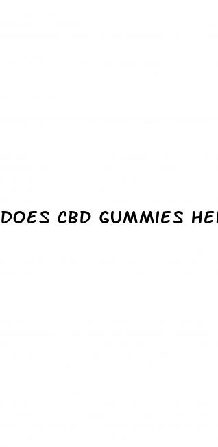 does cbd gummies hekp with sleep