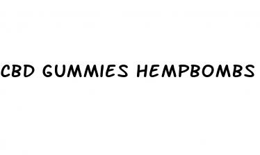 cbd gummies hempbombs