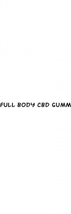full body cbd gummies for penis