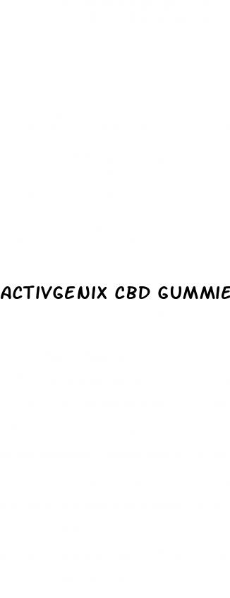 activgenix cbd gummies scam