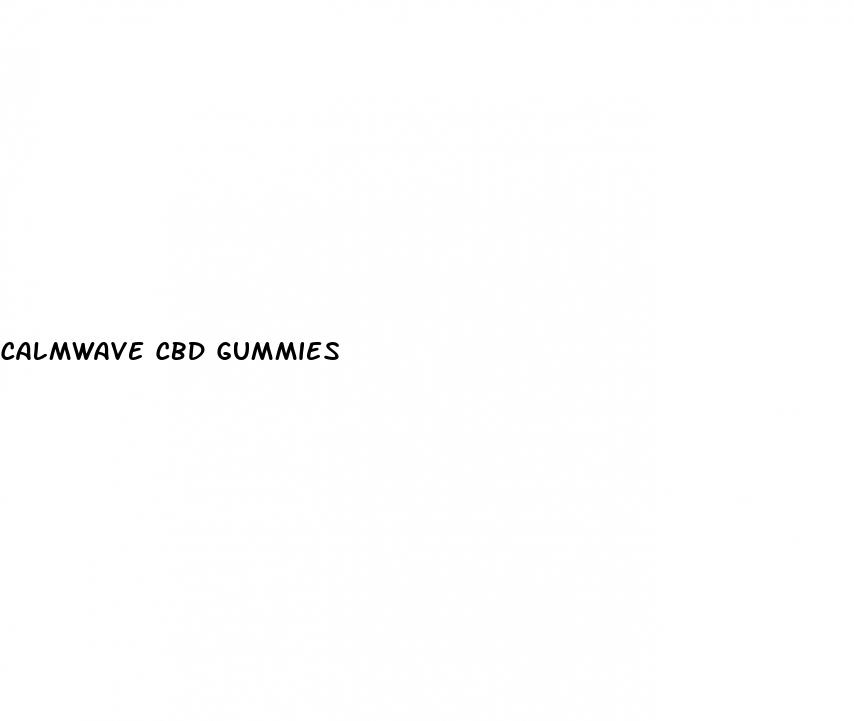 calmwave cbd gummies