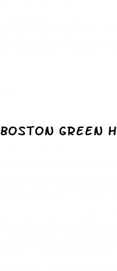 boston green health cbd gummies