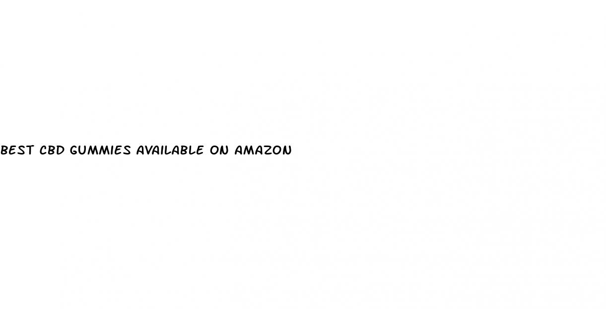 best cbd gummies available on amazon