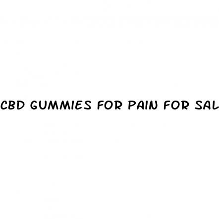 cbd gummies for pain for sale