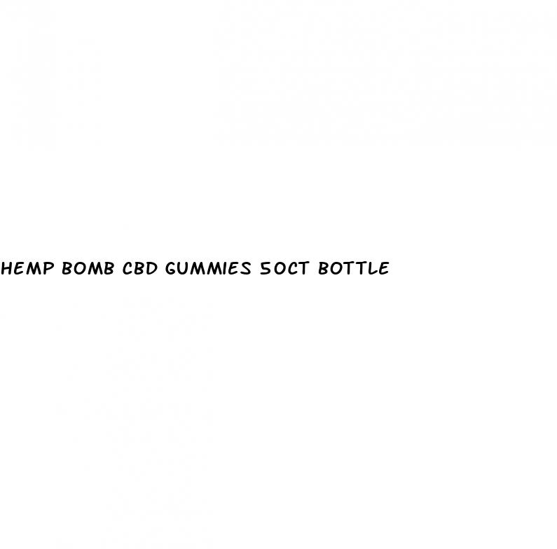 hemp bomb cbd gummies 50ct bottle