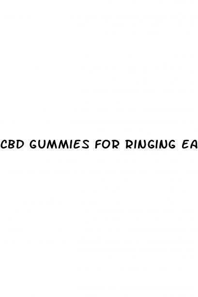 cbd gummies for ringing ears