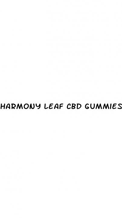 harmony leaf cbd gummies where to buy
