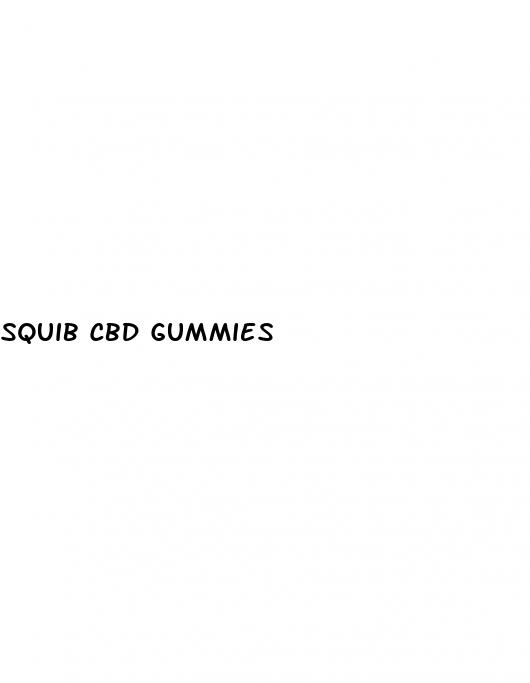 squib cbd gummies