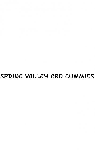 spring valley cbd gummies customer service number