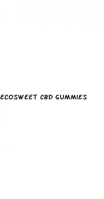 ecosweet cbd gummies