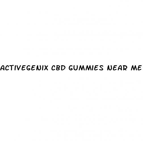 activegenix cbd gummies near me