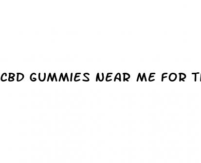 cbd gummies near me for tinnitus