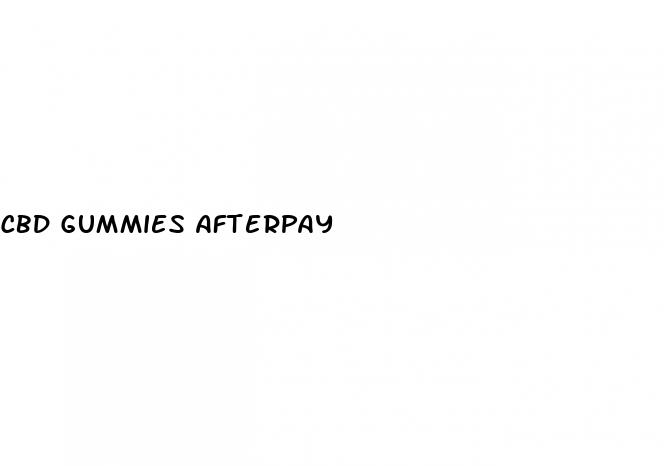 cbd gummies afterpay