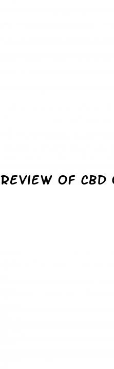 review of cbd gummies for ed