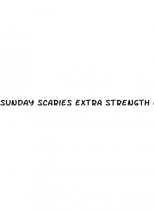sunday scaries extra strength cbd gummies