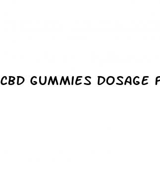 cbd gummies dosage for insomnia