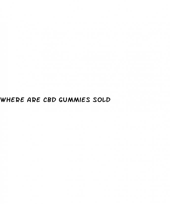 where are cbd gummies sold