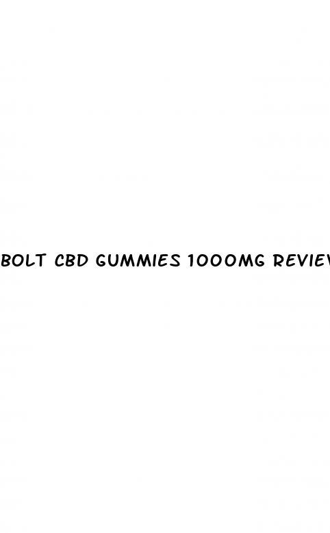 bolt cbd gummies 1000mg reviews